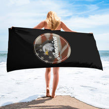 Load image into Gallery viewer, American Patriotic beach towel
